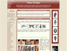 Tablet Screenshot of 1a-tattoo.de